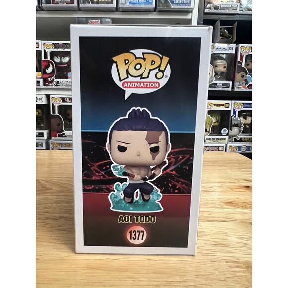 LE GLOW CHASE Aoi Todo Funko Pop #1377 Jujutsu Kaisen Chalice GITD Glows Dark - Picture 2 of 6